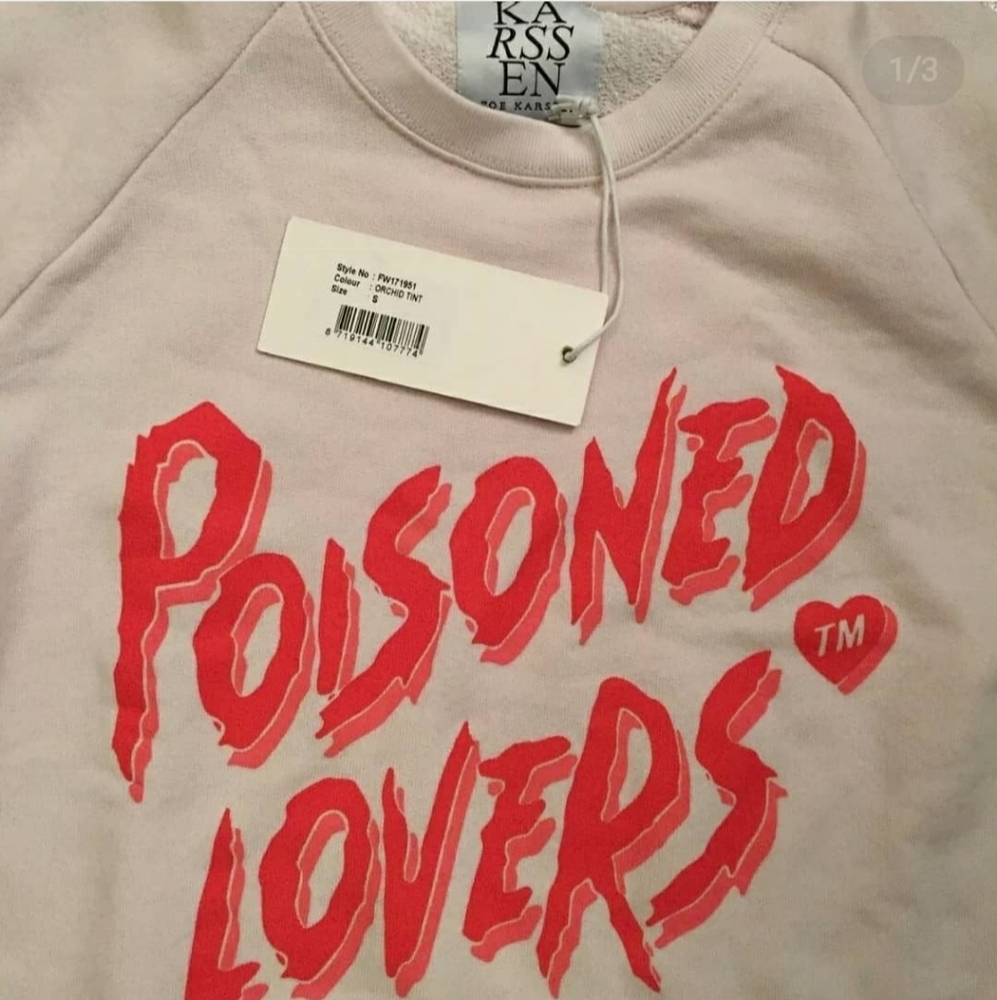 Zoe Karssen Poisoned Lovers sweatshirt